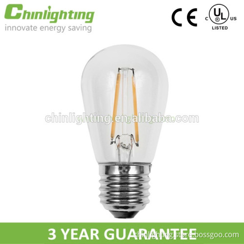 ST45 S14 filament led light bulb lights with dimmable function